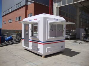 пластиковый пост охраны